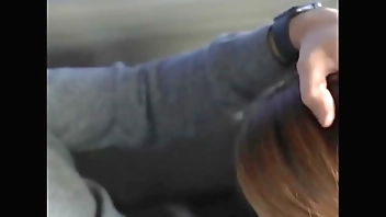 Risky Public Blowjob in the Car!