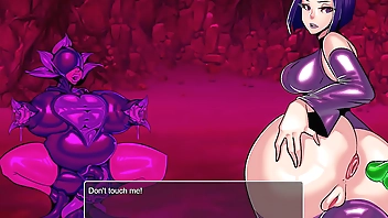 Latex Dungeon ep 9 - Need help can't stop cumming