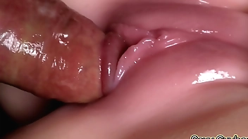 meeting of classmates ended with a deep creampie