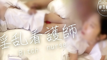 【淫乱看護師】「アナルも舐めます…！お医者さんの性欲処理に使って下さい」髪の毛を掴み射精されるナース【フル動画はメンバーシップへ】