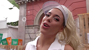 GERMAN SCOUT - Argentinian Teen Lola Emme with Saggy Tits Pickup for Casting Fuck