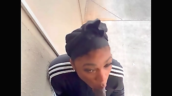 Playboy Chachi Sucks Gibby The Clowns Dick Outside Of College Football Stadium