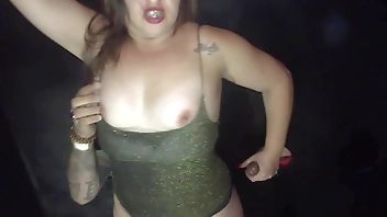 Married woman is fucked by several people at the club
