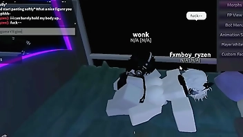 [ROBLOX] Cute femboy takes it whole