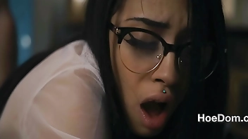 A Little More Than Naked Spanking For Rebellious Teen Student