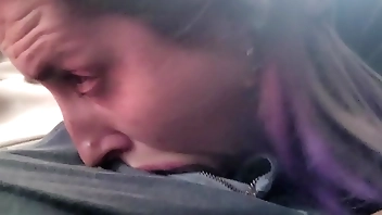 He sucks a passenger's cock on the bus and I drink all his cum