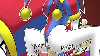 pomni imagines himself as if she were cogeran