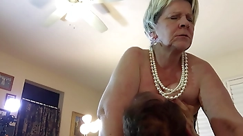 Granny's cowgirl ride & missionary orgasms 01152023-Cs356