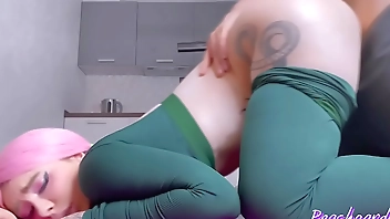 Fucking My Young Stepmom While She Does Yoga and Fitness