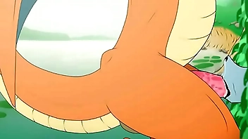 Charizard been sucked by Sisu - ManFromEarth