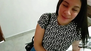 JEALOUS COLOMBIAN STEPSISTER FOLLOWS ME TO THE HOTEL WHERE I'M STAYING SO I CAN FULFILL HER FANTASY OF FUCKING HER IN THE ASS BECAUSE HER BOYFRIEND DOESN'T FUCK HER- PORN IN SPANISH-