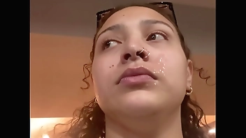 Big Ass Loser humiliated in public and cumwalk in front of everyone because she lost a game of pool