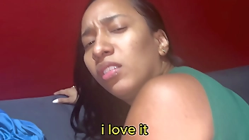 Stepmom says: im not wearing underwear, do you want to seeit ? English subtitles