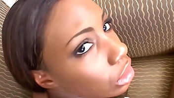 Ebony Mahlia Milian's Extremely Closeup Pussy Fucking