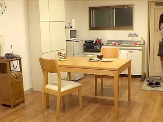 Sex-crazed Japanese wife fucks horny neighbour in Tokyo