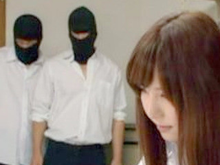 Japanese Schoolgirls' Threesome XXX Nippon Teacher Fuck in Tokyo